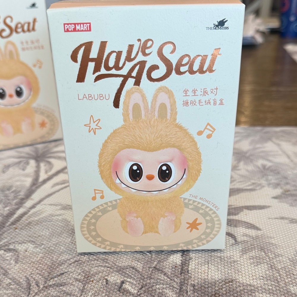Pop Mart Labubu Bunny Toy - Cream
